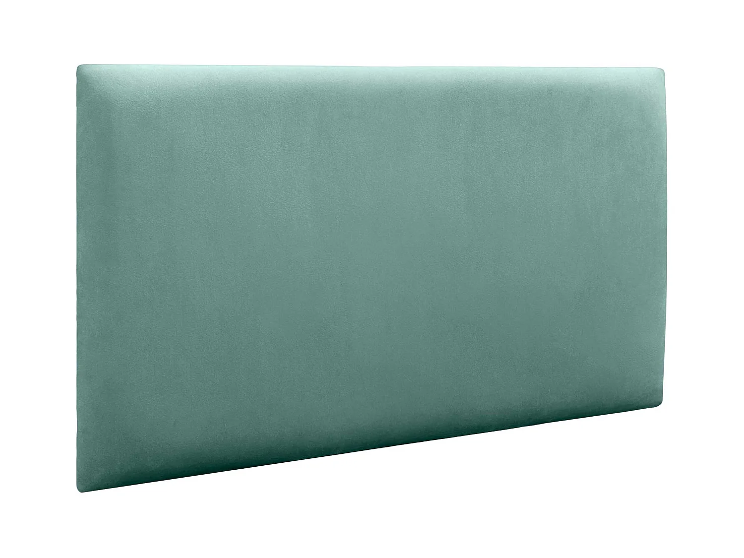 DHOME Panneaux Rembourrés en Velours Premium Autoadhésifs pour Mur Acoustique Absorbant Protection Contre les Chocs, Tete de lit (Turquoise, 60x40cm)