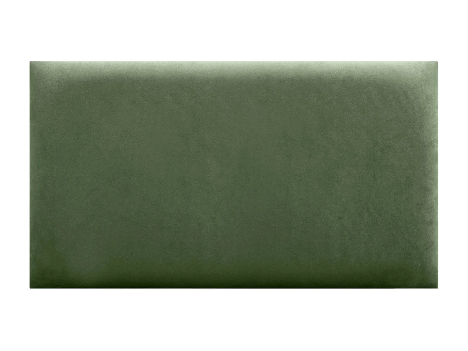 DHOME Panneaux Rembourrés en Velours Premium Autoadhésifs pour Mur Acoustique Absorbant Protection Contre les Chocs, Tete de lit (Vert Forêt, 50x30cm)