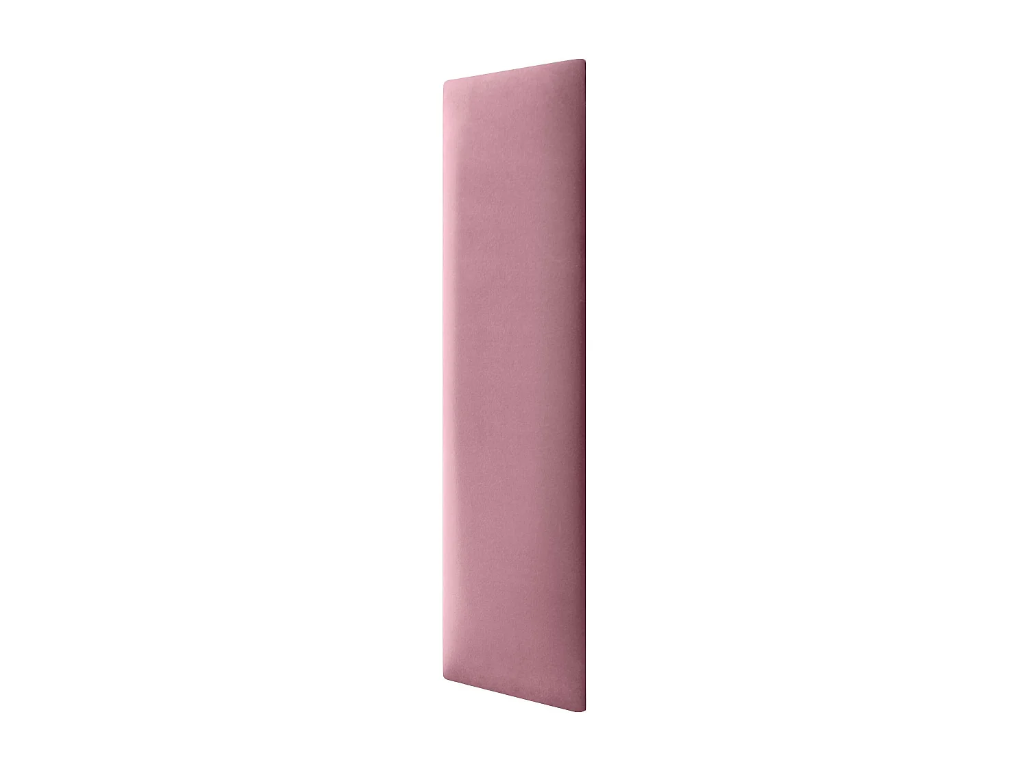 DHOME Panneaux Rembourrés en Velours Premium Autoadhésifs pour Mur Acoustique Absorbant Protection Contre les Chocs, Tete de lit (Rose, 60x20cm)