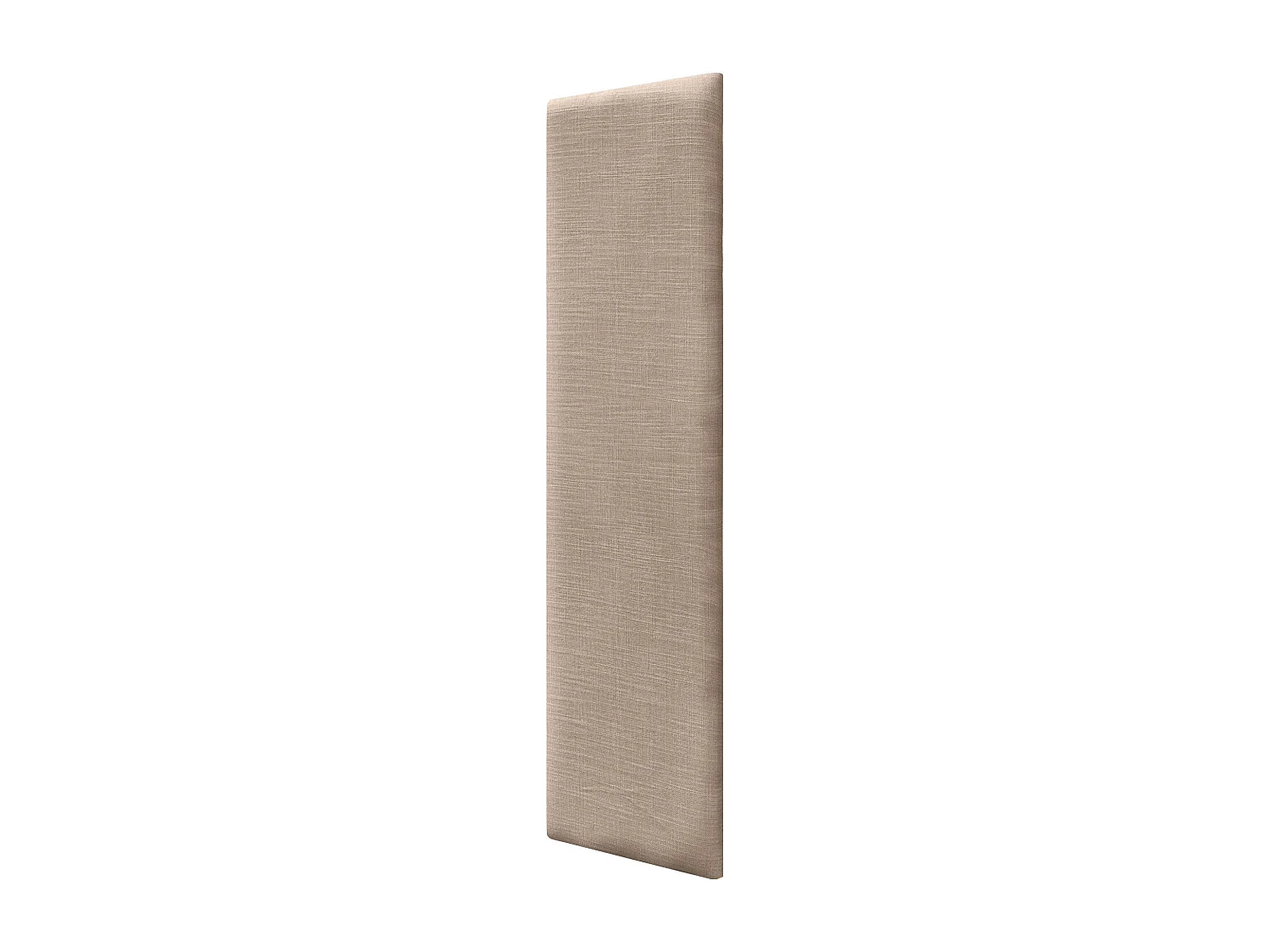 DHOME Paneles Tapizados de Lino Autoadhesivos para Pared Acústicos Absorbentes Protección Impactos Cabeceros Decoración (Tierra, 60x30cm)