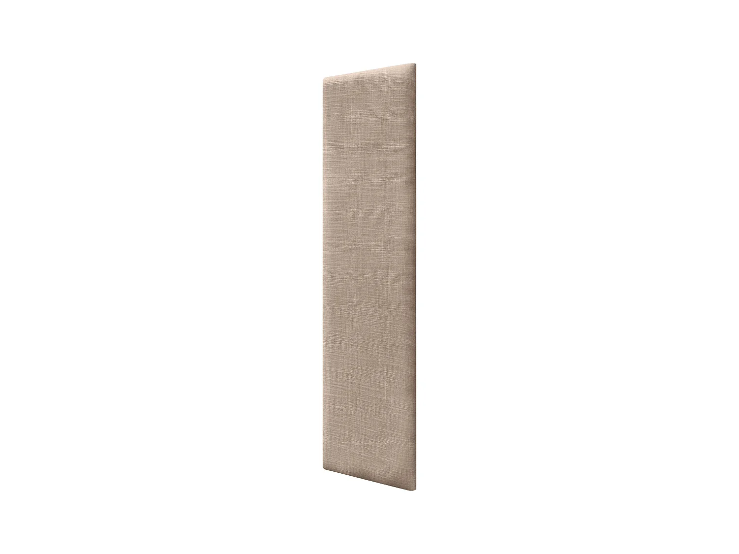 DHOME Paneles Tapizados de Lino Autoadhesivos para Pared Acústicos Absorbentes Protección Impactos Cabeceros Decoración (Tierra, 60x30cm)