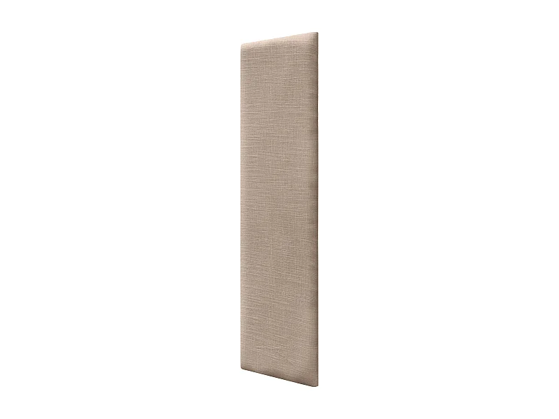 DHOME Paneles Tapizados de Lino Autoadhesivos para Pared Acústicos Absorbentes Protección Impactos Cabeceros Decoración (Tierra, 60x30cm)