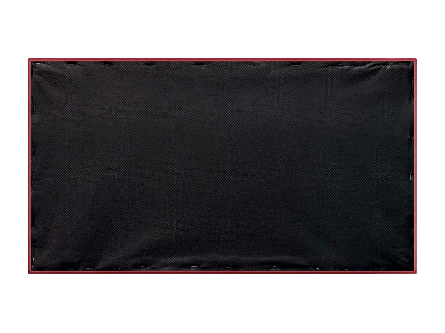 DHOME Panneaux Rembourrés en Velours Premium Autoadhésifs pour Mur Acoustique Absorbant Protection Contre les Chocs, Tete de lit (Rouge, 50x40cm)