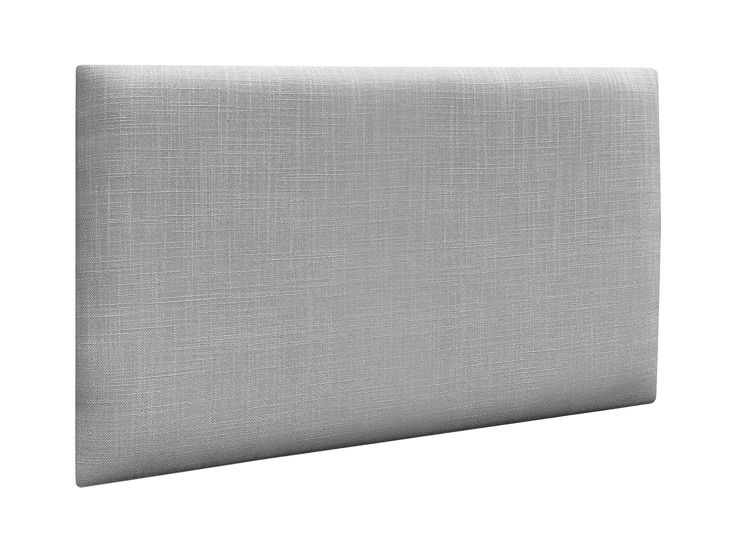 DHOME Panneaux Tapissés en Lin Autoadhésifs pour Mur Acoustiques Absorbants Protection Contre les Impacts Têtes de Lit (Gris Clair, 50x40cm)