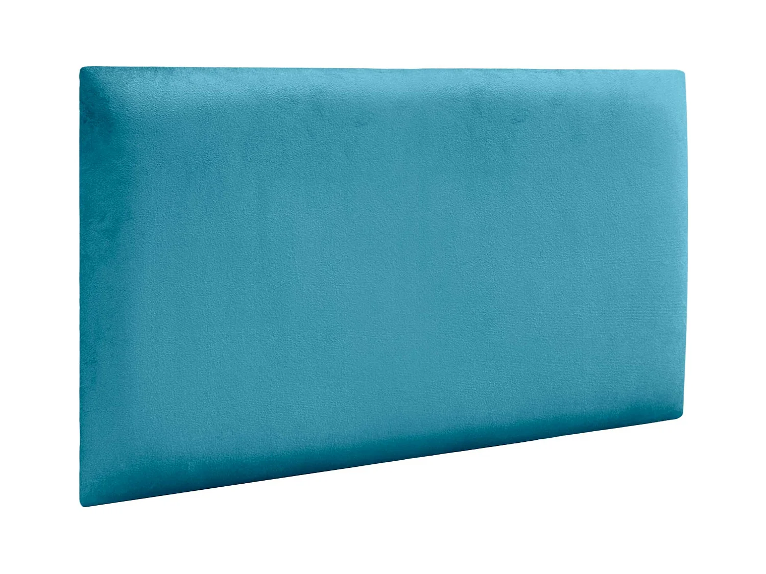 DHOME Premium Fluwelen Beklede Panelen Zelfklevend voor Muren Geluidsabsorberend Akoestisch Stootbescherming Hoofdbord (Lichtblauw, 50x30cm)
