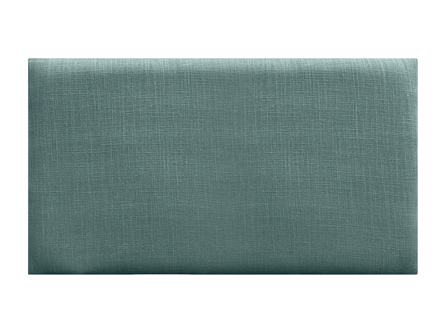 DHOME Panneaux Tapissés en Lin Autoadhésifs pour Mur Acoustiques Absorbants Protection Contre les Impacts Têtes de Lit Décoration (Turquoise, 50x30cm)