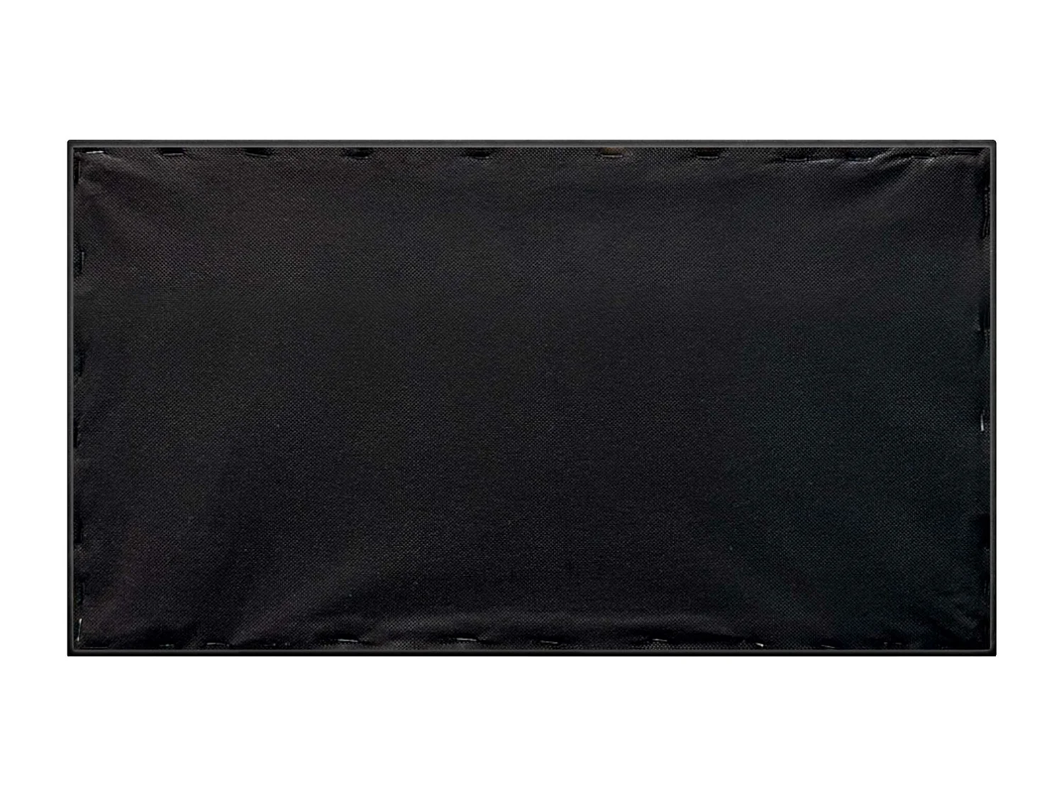 DHOME Premium Fluwelen Beklede Panelen Zelfklevend voor Muren Geluidsabsorberend Akoestisch Stootbescherming Hoofdbord (Zwart, 60x40cm)