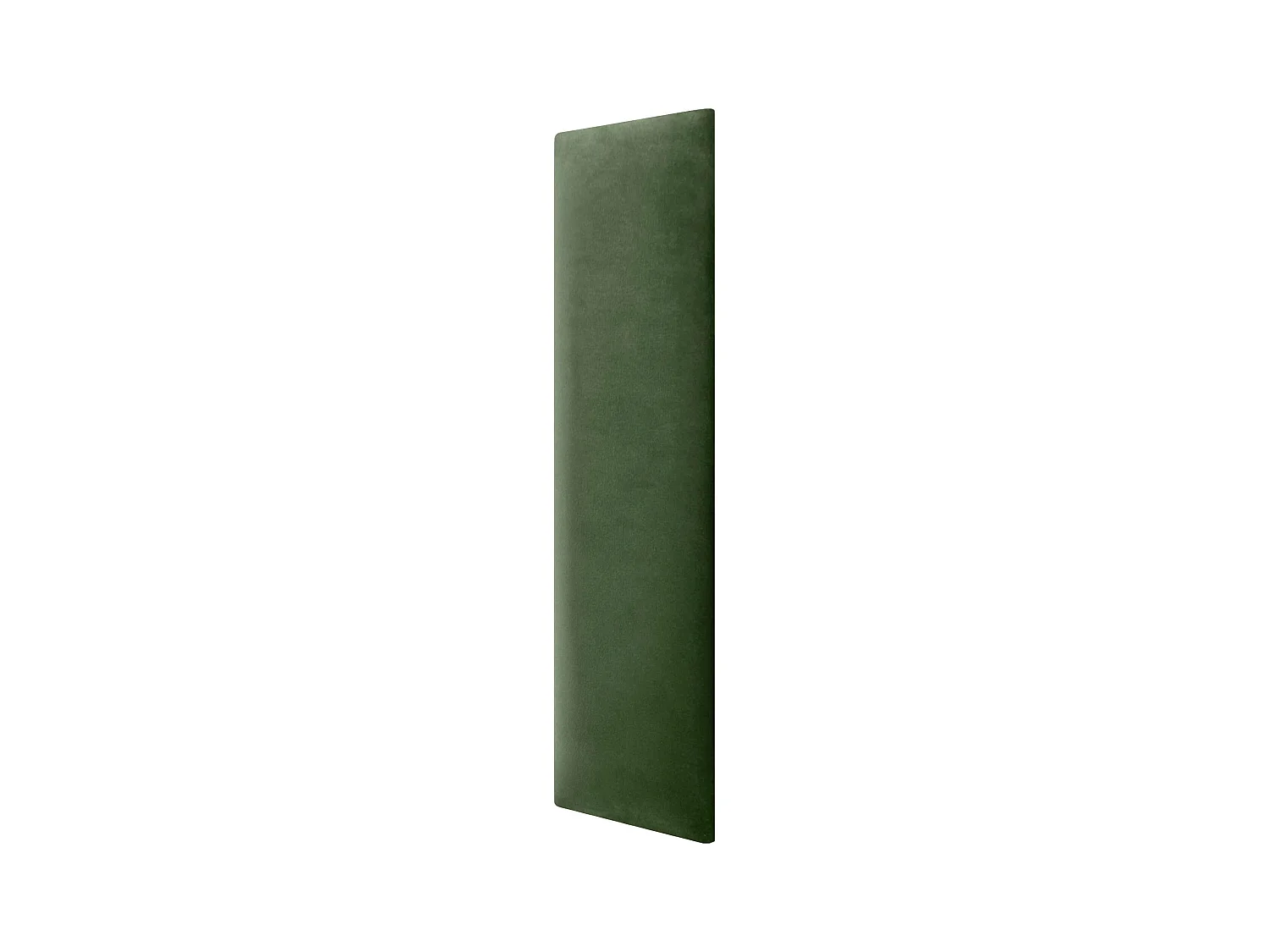 DHOME Gepolsterte Premium-Samt-Selbstklebepaneele für Wände Akustisch, schallabsorbierend, stoßfest, Kopfteil (Dschungelgrün, 60x20cm)
