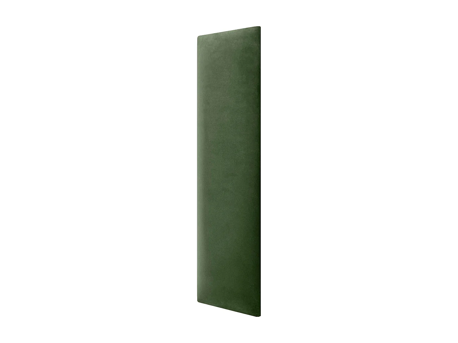 DHOME Panneaux Rembourrés en Velours Premium Autoadhésifs pour Mur Acoustique Absorbant Protection Contre les Chocs, Tete de lit (Vert Forêt, 60x20cm)