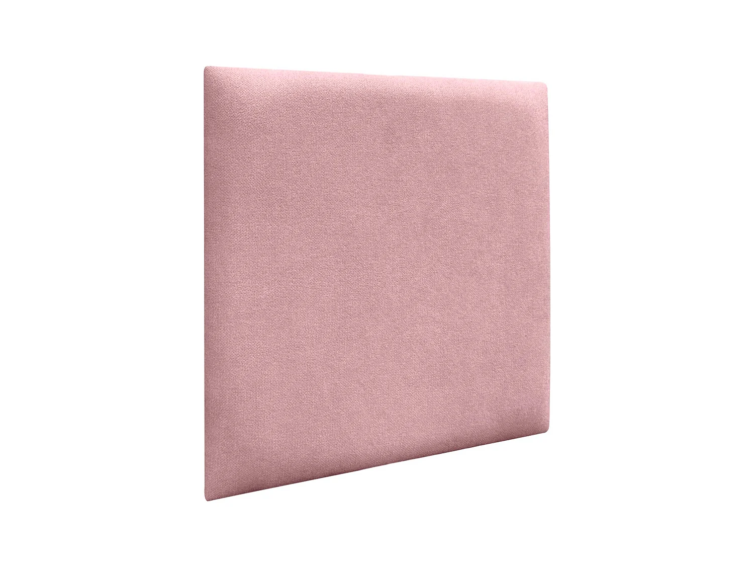 DHOME Panneaux Rembourrés en Tissu Autocollants pour Mur Acoustiques Absorbants Protection contre les Chocs Têtes de Lit  (Rose, 60x60cm)