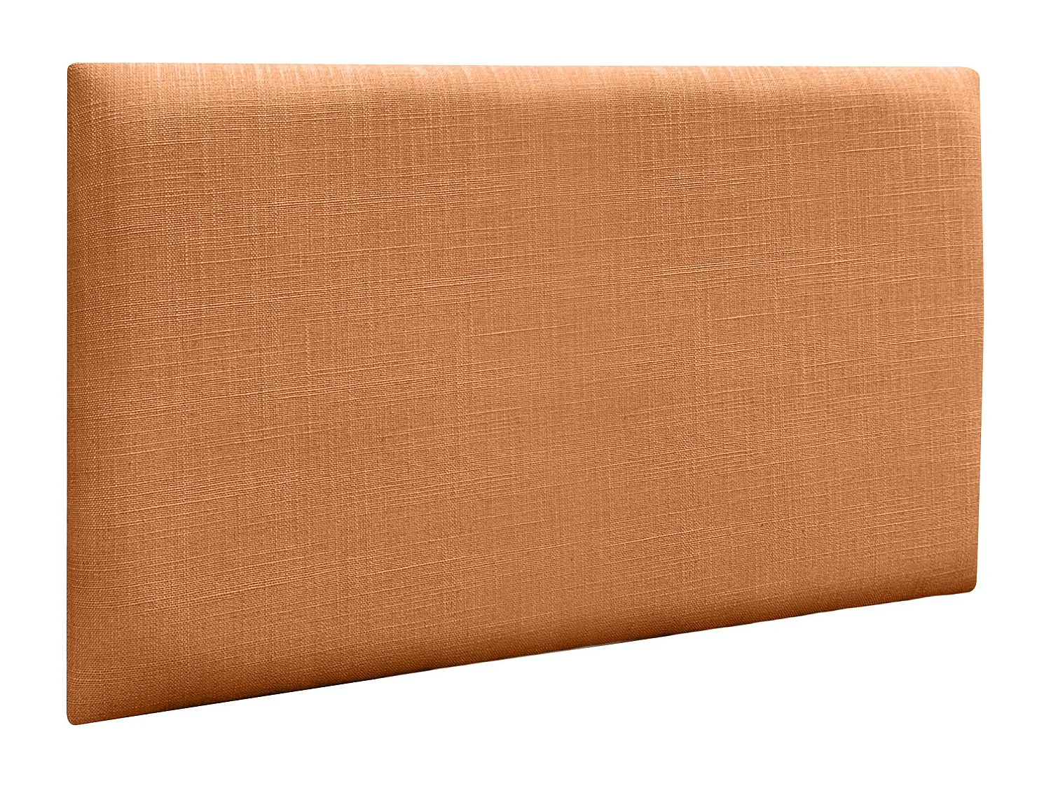 DHOME Panneaux Tapissés en Lin Autoadhésifs pour Mur Acoustiques Absorbants Protection Contre les Impacts Têtes de Lit Décoration (Orange, 60x40cm)