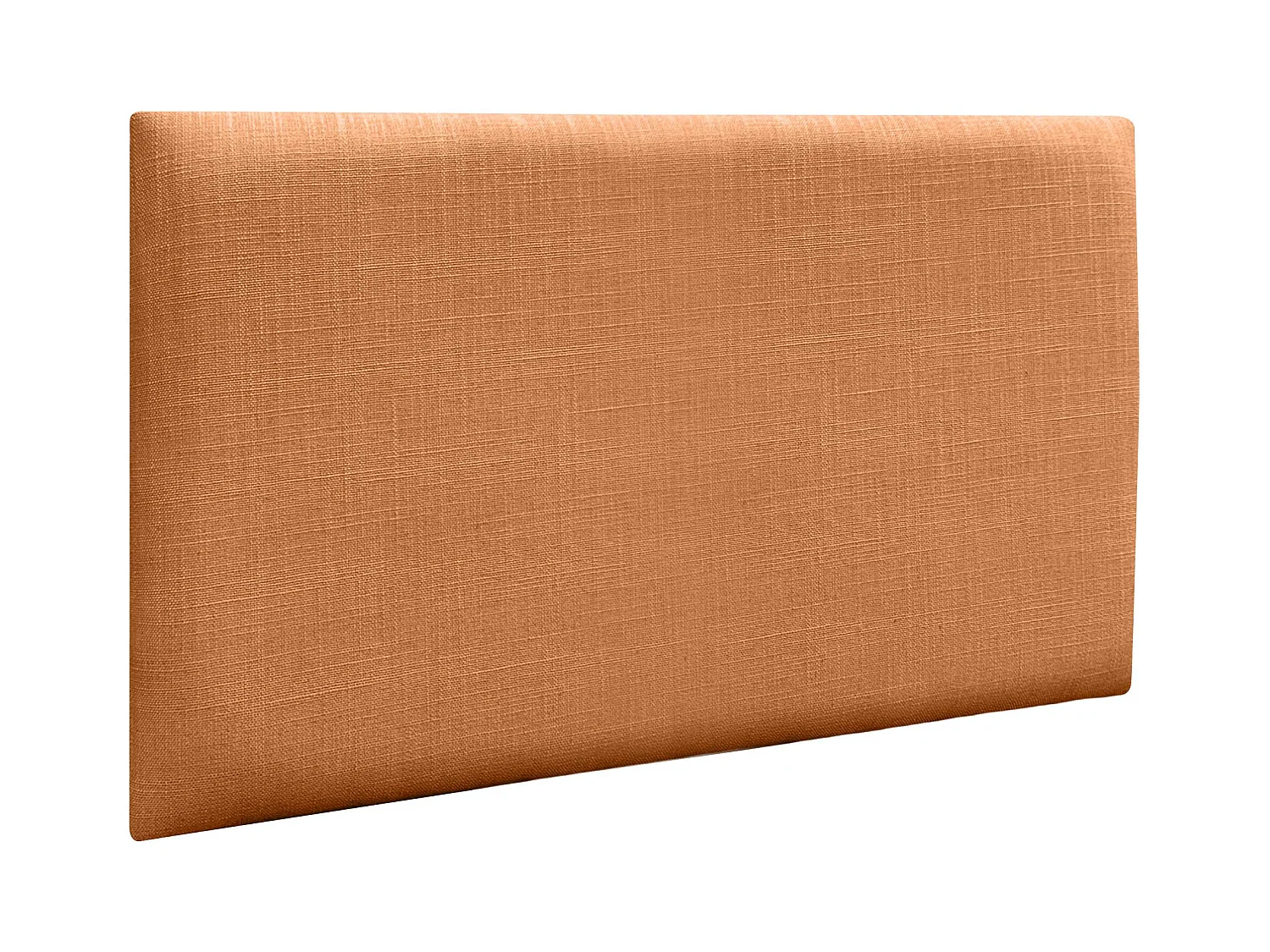 DHOME Panneaux Tapissés en Lin Autoadhésifs pour Mur Acoustiques Absorbants Protection Contre les Impacts Têtes de Lit Décoration (Orange, 60x40cm)