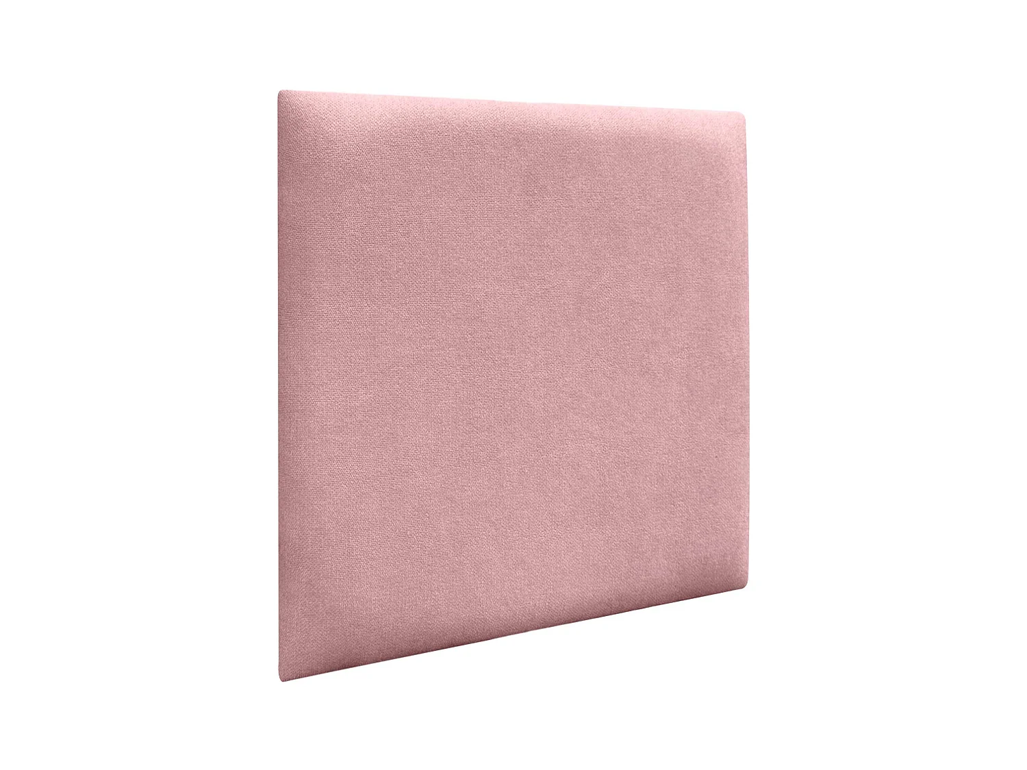 DHOME Panneaux Rembourrés en Tissu Autocollants pour Mur Acoustiques Absorbants Protection contre les Chocs Têtes de Lit  (Rose, 50x50cm)