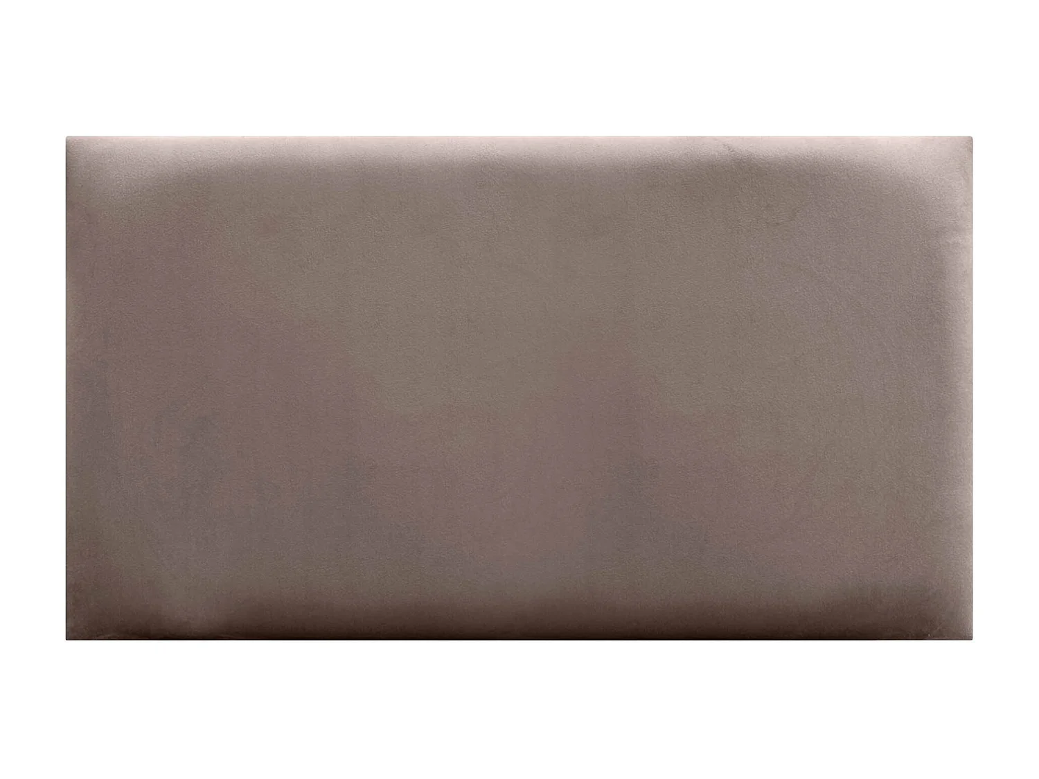 DHOME Panneaux Rembourrés en Velours Premium Autoadhésifs pour Mur Acoustique Absorbant Protection Contre les Chocs, Tete de lit (Marron, 50x30cm)