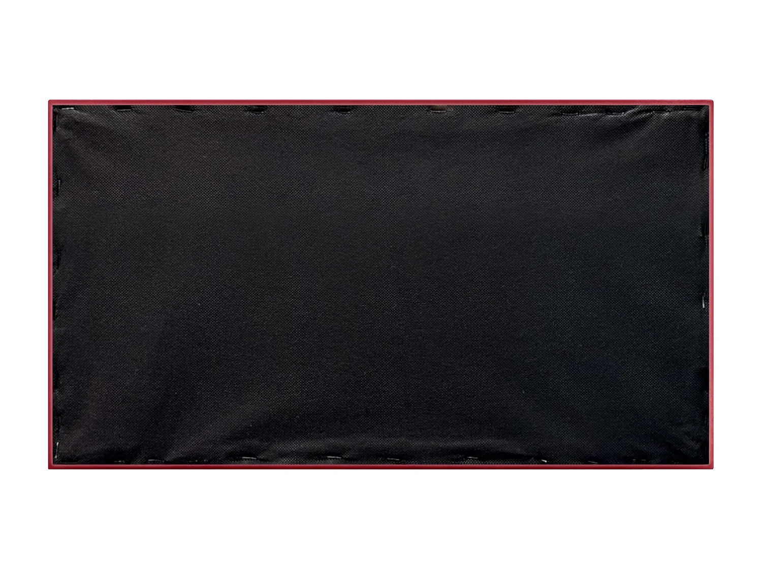DHOME Panneaux Rembourrés en Velours Premium Autoadhésifs pour Mur Acoustique Absorbant Protection Contre les Chocs, Tete de lit (Rouge, 60x40cm)