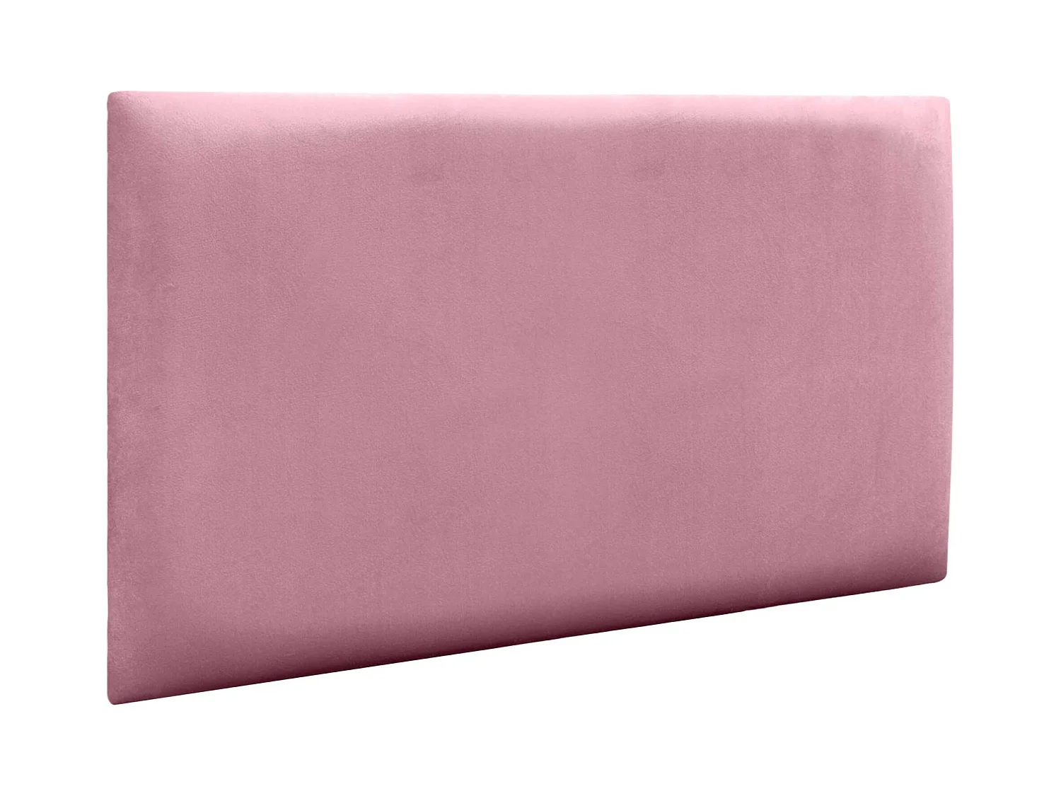 DHOME Panneaux Rembourrés en Velours Premium Autoadhésifs pour Mur Acoustique Absorbant Protection Contre les Chocs, Tete de lit (Rose, 60x40cm)