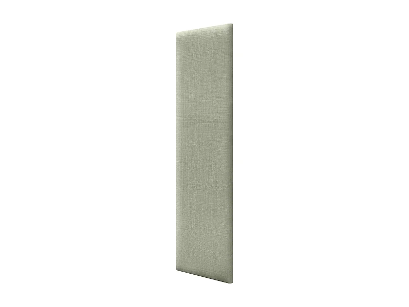 DHOME Paneles Tapizados de Lino Autoadhesivos para Pared Acústicos Absorbentes Protección Impactos Cabeceros Decoración (Verde, 60x30cm)
