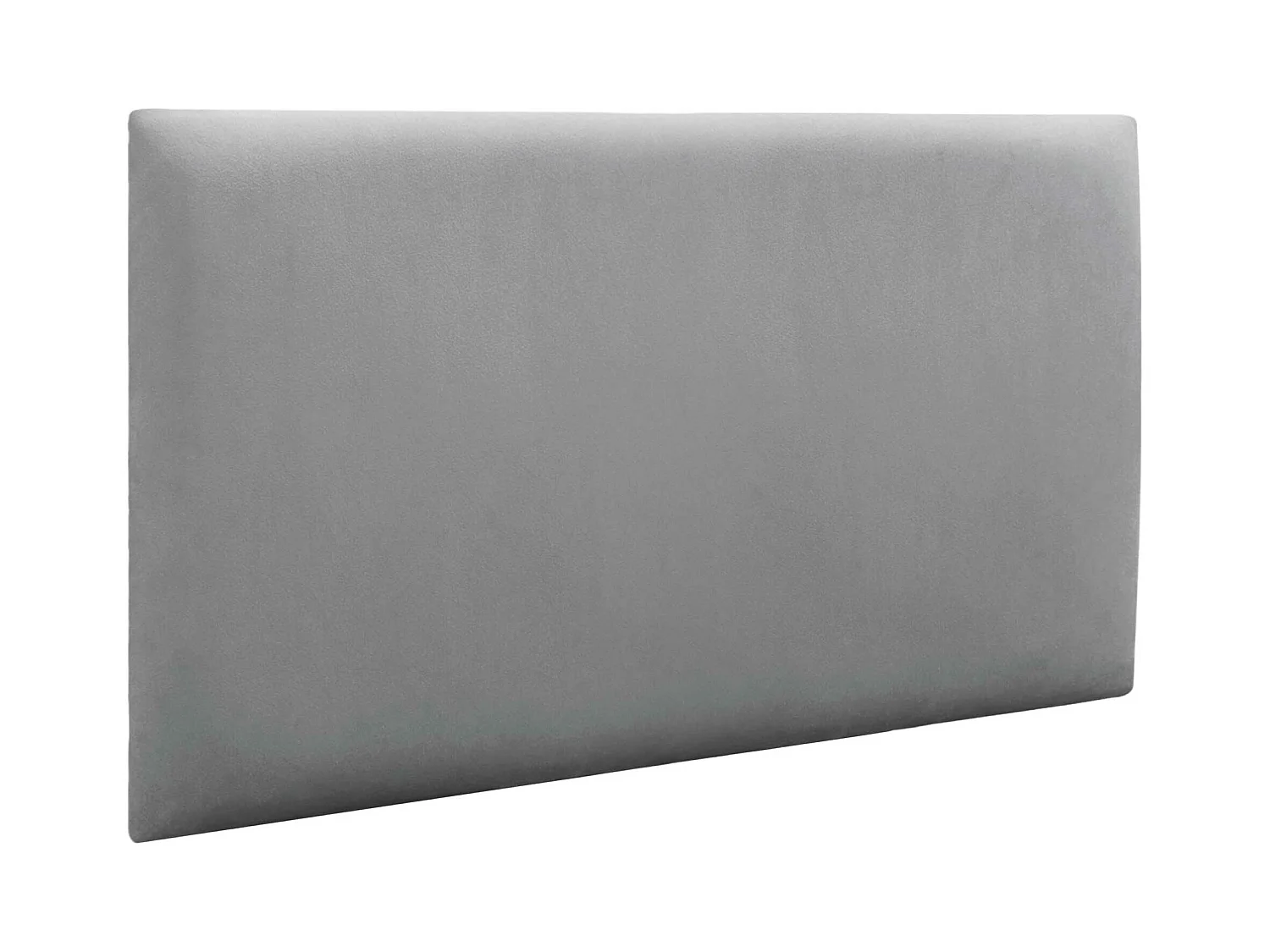 DHOME Panneaux Rembourrés en Velours Premium Autoadhésifs pour Mur Acoustique Absorbant Protection Contre les Chocs, Tete de lit (Gris Clair, 50x30cm)