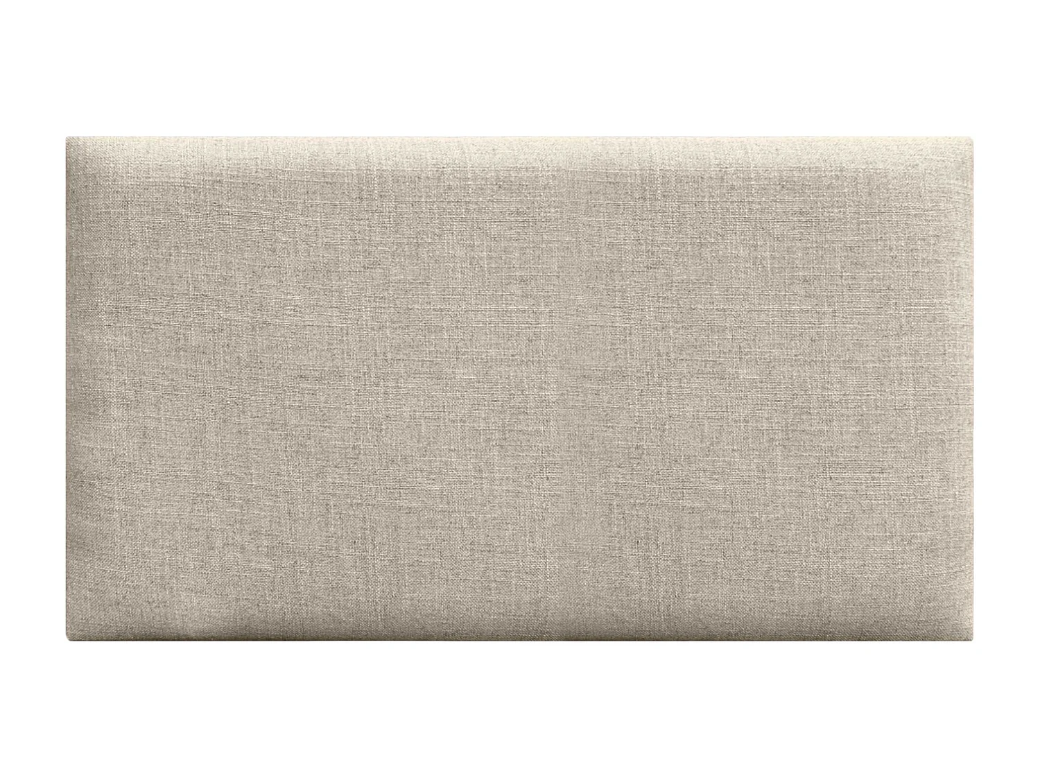 DHOME Panneaux Tapissés en Lin Autoadhésifs pour Mur Acoustiques Absorbants Protection Contre les Impacts Têtes de Lit Décoration (Beige, 50x40cm)