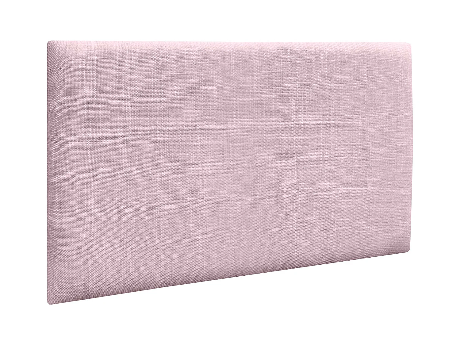 DHOME Panneaux Tapissés en Lin Autoadhésifs pour Mur Acoustiques Absorbants Protection Contre les Impacts Têtes de Lit Décoration (Rose Pâle, 50x40cm)