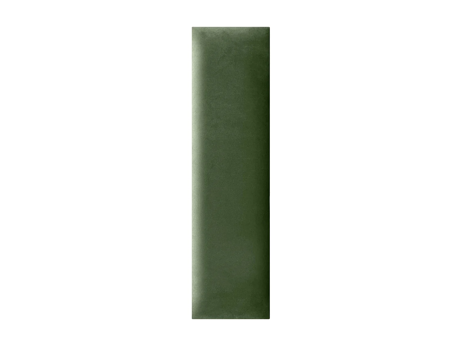 DHOME Paneles Tapizados de Terciopelo Premium Autoadhesivos para Pared Acústicos Absorbentes Protección Impactos Cabeceros (Verde Selva, 60x30cm)