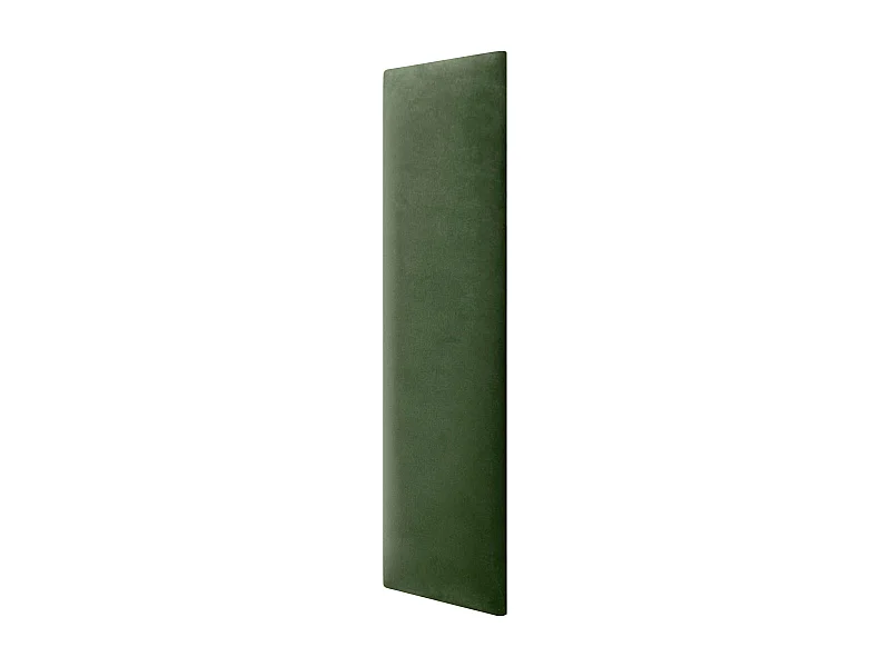 DHOME Paneles Tapizados de Terciopelo Premium Autoadhesivos para Pared Acústicos Absorbentes Protección Impactos Cabeceros (Verde Selva, 60x30cm)