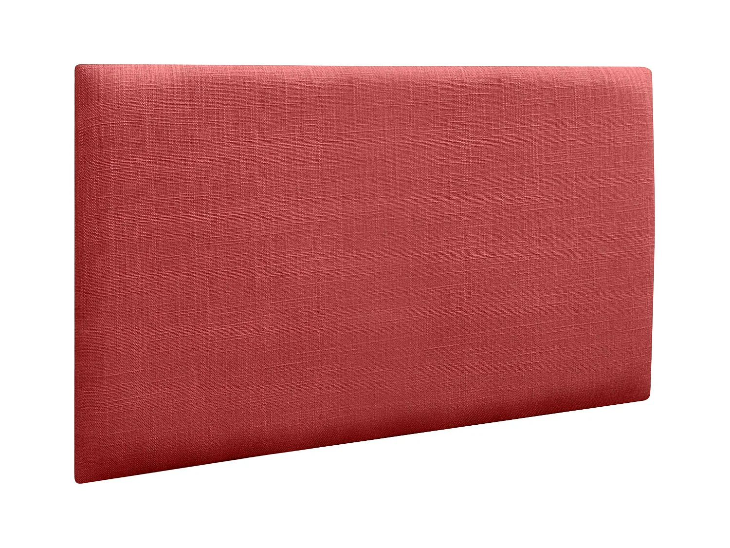 DHOME Panneaux Tapissés en Lin Autoadhésifs pour Mur Acoustiques Absorbants Protection Contre les Impacts Têtes de Lit Décoration (Rouge, 60x50cm)