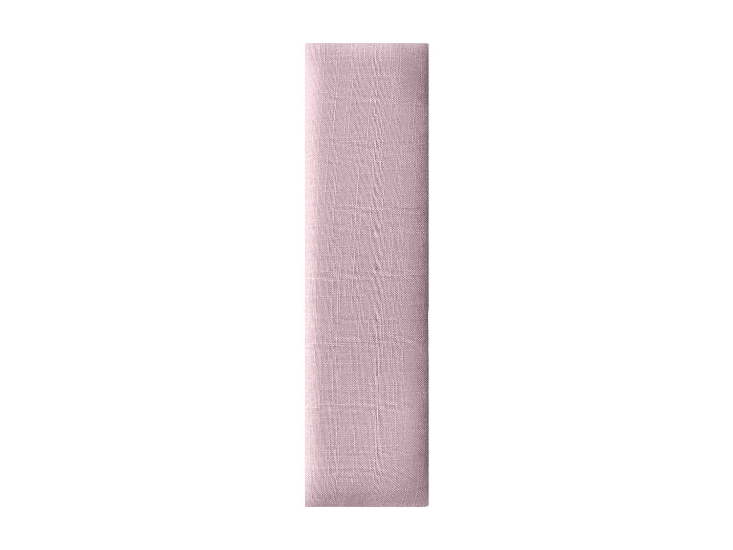 DHOME Panneaux Tapissés en Lin Autoadhésifs pour Mur Acoustiques Absorbants Protection Contre les Impacts Têtes de Lit Décoration (Rose Pâle, 60x20cm)