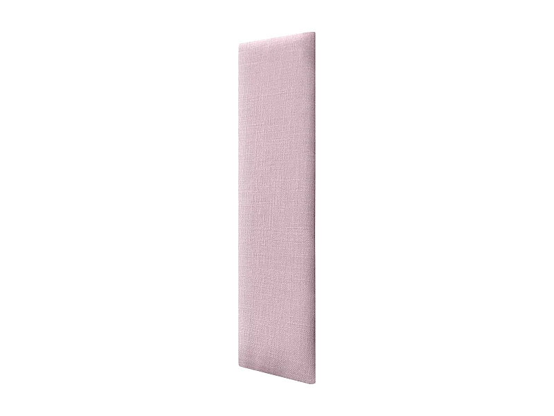 DHOME Panneaux Tapissés en Lin Autoadhésifs pour Mur Acoustiques Absorbants Protection Contre les Impacts Têtes de Lit Décoration (Rose Pâle, 60x20cm)