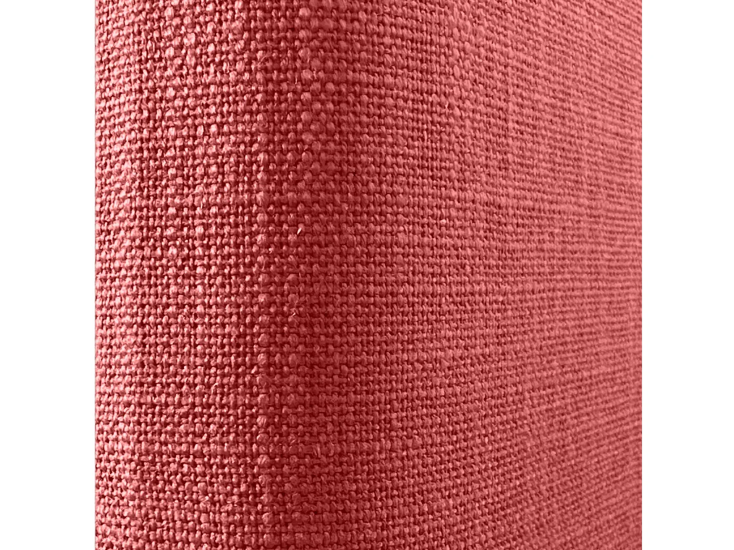 DHOME Paneles Tapizados de Lino Autoadhesivos para Pared Acústicos Absorbentes Protección Impactos Cabeceros Decoración (Rojo, 60x60cm)