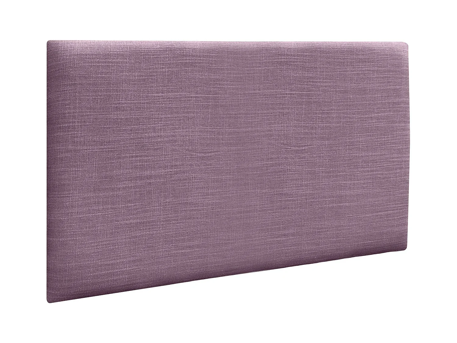 DHOME Panneaux Tapissés en Lin Autoadhésifs pour Mur Acoustiques Absorbants Protection Contre les Impacts Têtes de Lit Décoration (Lilas, 50x30cm)