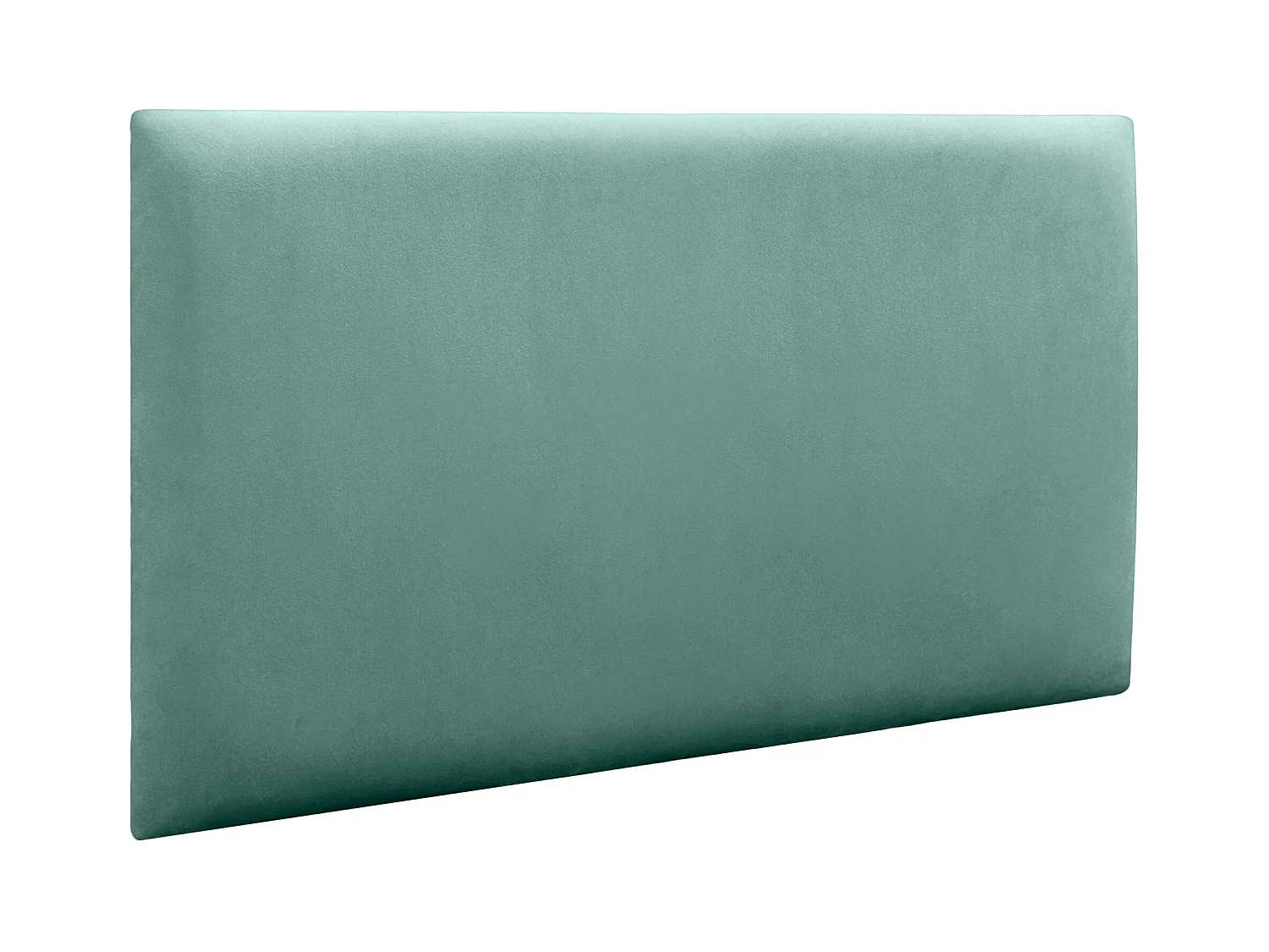 DHOME Panneaux Rembourrés en Velours Premium Autoadhésifs pour Mur Acoustique Absorbant Protection Contre les Chocs, Tete de lit (Turquoise, 50x40cm)