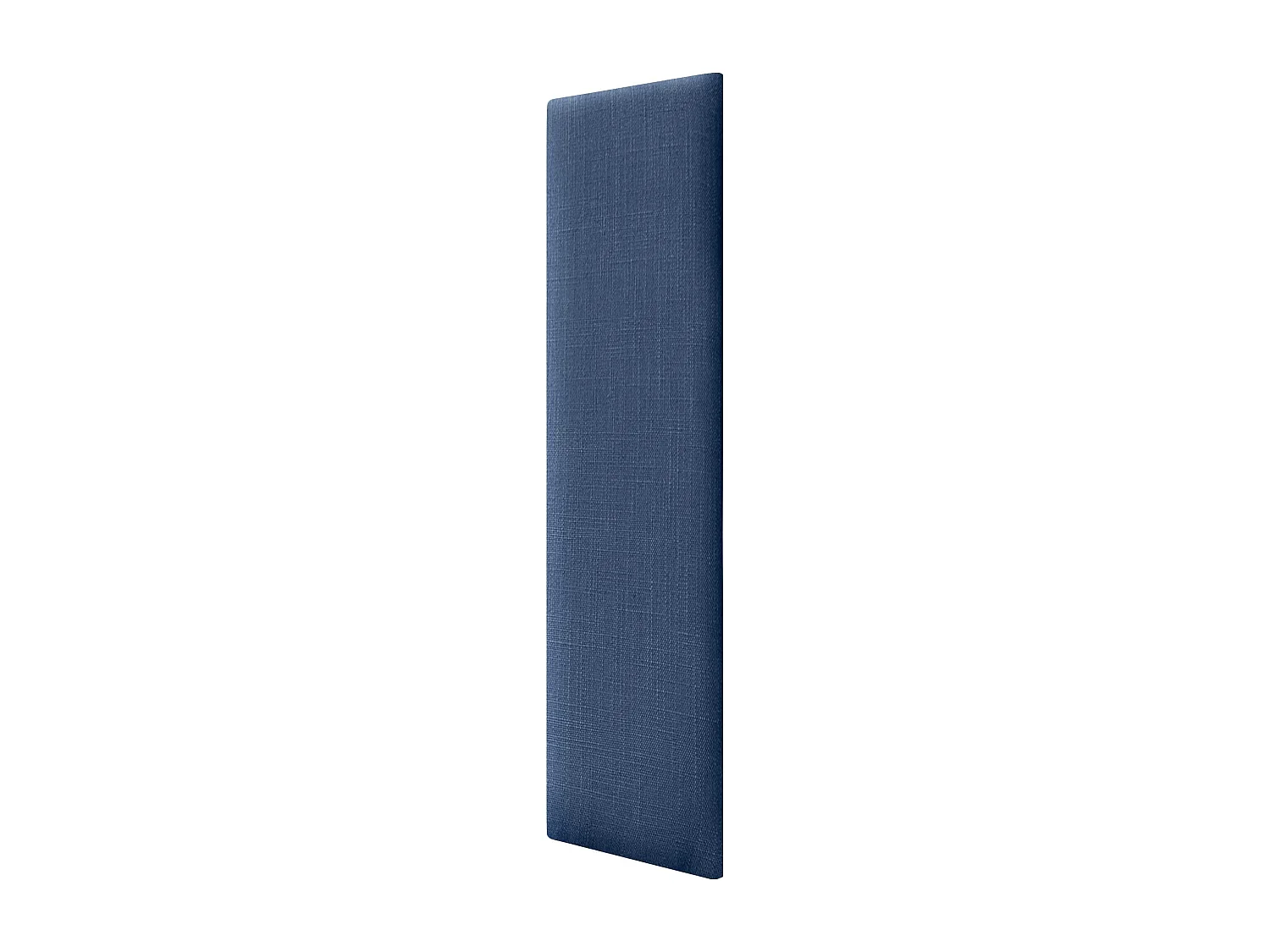 DHOME Panneaux Tapissés en Lin Autoadhésifs pour Mur Acoustiques Absorbants Protection Contre les Impacts Têtes de Lit Décoration (Bleu Marine, 60x30cm)