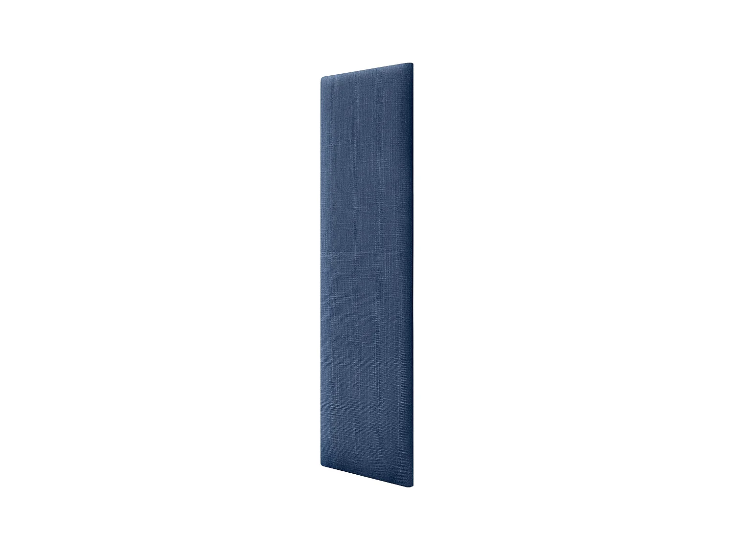 DHOME Panneaux Tapissés en Lin Autoadhésifs pour Mur Acoustiques Absorbants Protection Contre les Impacts Têtes de Lit Décoration (Bleu Marine, 60x30cm)