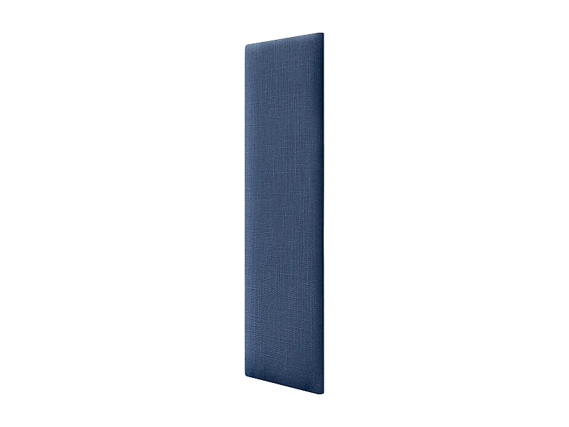 DHOME Panneaux Tapissés en Lin Autoadhésifs pour Mur Acoustiques Absorbants Protection Contre les Impacts Têtes de Lit Décoration (Bleu Marine, 60x30cm)