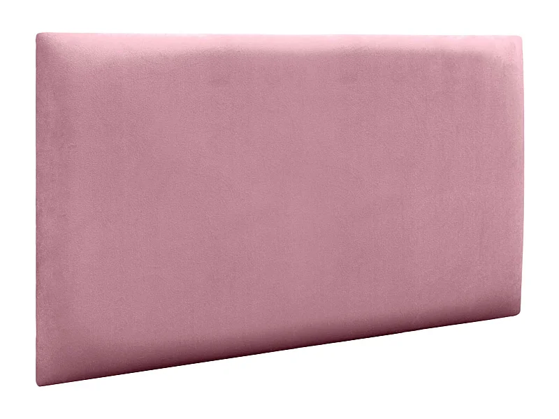 DHOME Pannelli Imbottiti in Velluto Premium Autoadesivi per Parete Fonoassorbenti Protezione Impatti Testiere (Rosa, 50x30cm)