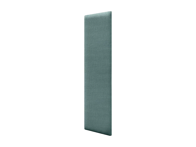 DHOME Panneaux Tapissés en Lin Autoadhésifs pour Mur Acoustiques Absorbants Protection Contre les Impacts Têtes de Lit Décoration (Turquoise, 60x20cm)