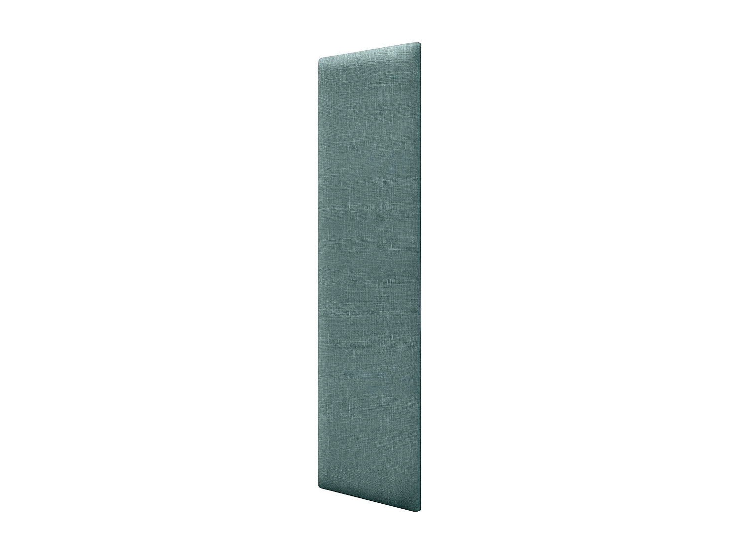 DHOME Panneaux Tapissés en Lin Autoadhésifs pour Mur Acoustiques Absorbants Protection Contre les Impacts Têtes de Lit Décoration (Turquoise, 60x20cm)