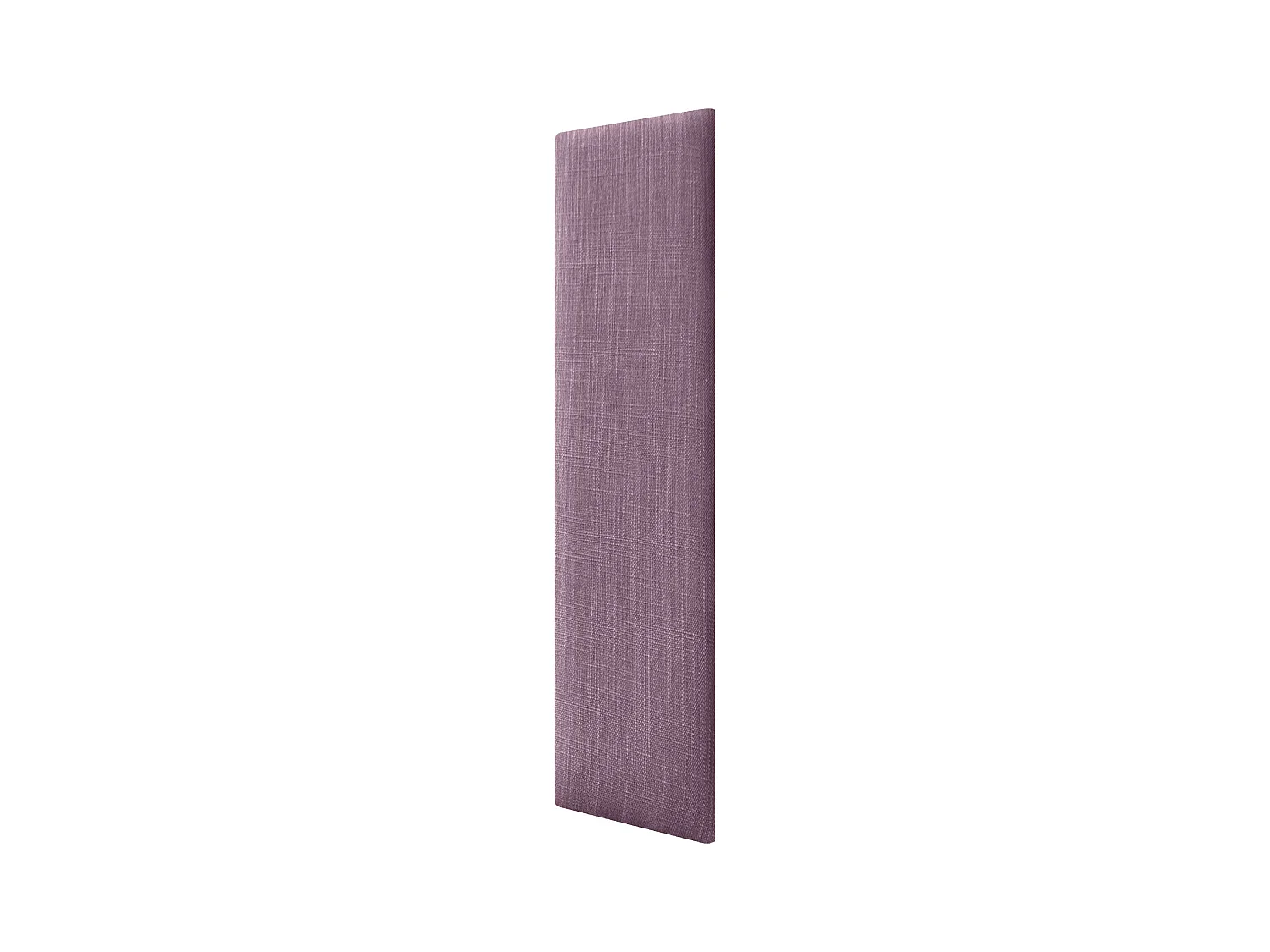 DHOME Panneaux Tapissés en Lin Autoadhésifs pour Mur Acoustiques Absorbants Protection Contre les Impacts Têtes de Lit Décoration (Lilas, 60x20cm)