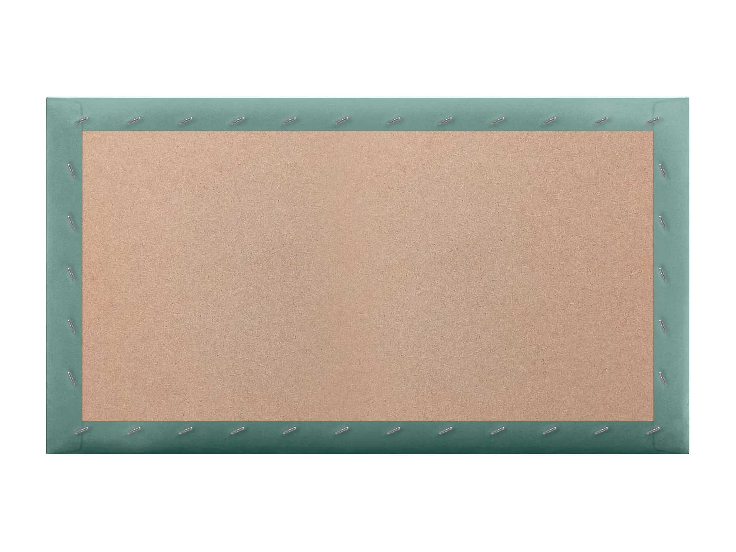 DHOME Panneaux Rembourrés en Velours Premium Autoadhésifs pour Mur Acoustique Absorbant Protection Contre les Chocs, Tete de lit (Turquoise, 50x30cm)