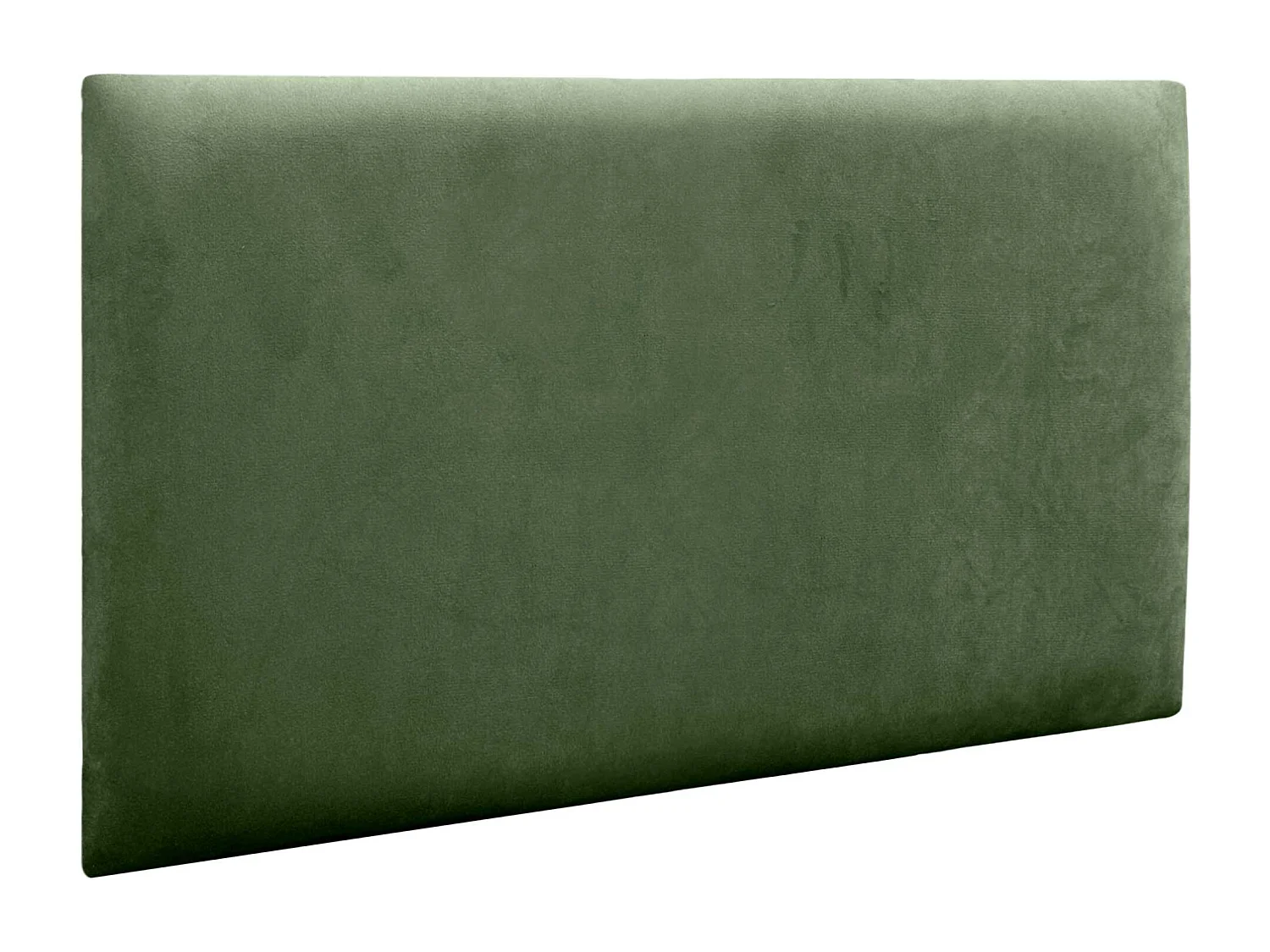 DHOME Panneaux Rembourrés en Velours Premium Autoadhésifs pour Mur Acoustique Absorbant Protection Contre les Chocs, Tete de lit (Vert Forêt, 60x50cm)