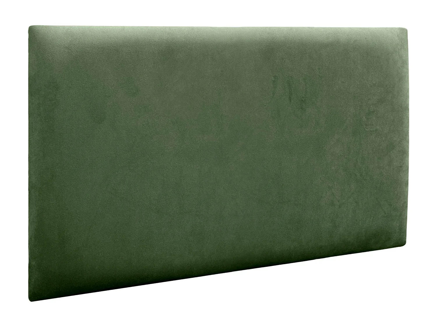 DHOME Panneaux Rembourrés en Velours Premium Autoadhésifs pour Mur Acoustique Absorbant Protection Contre les Chocs, Tete de lit (Vert Forêt, 60x50cm)
