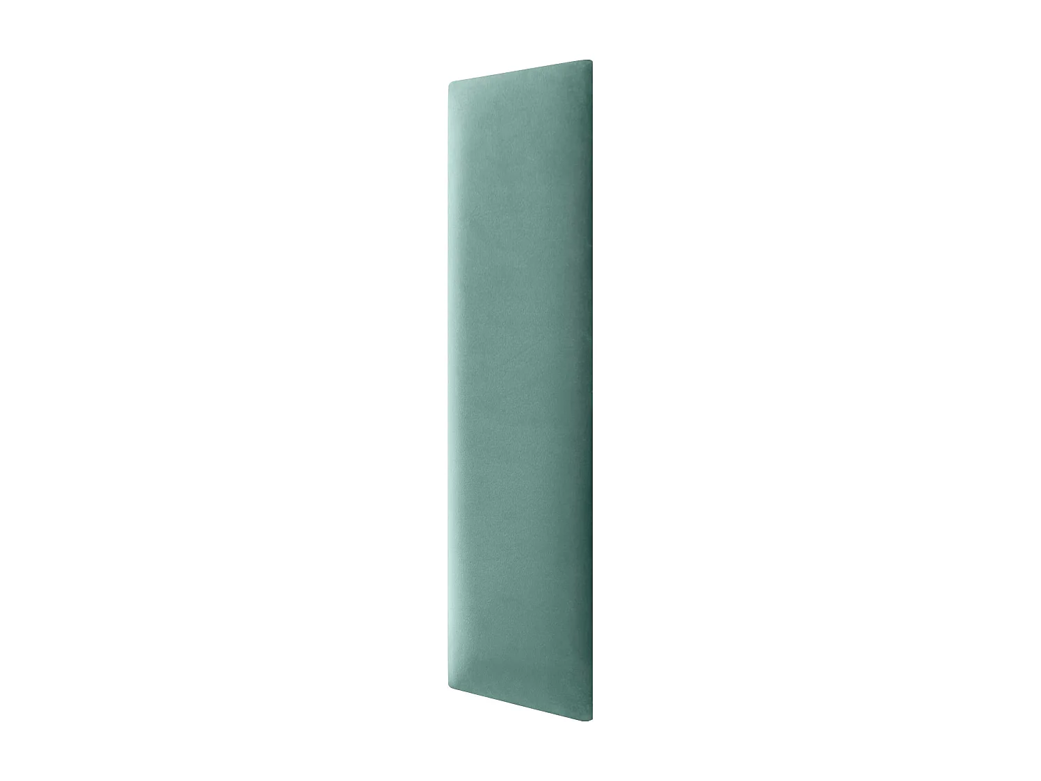 DHOME Panneaux Rembourrés en Velours Premium Autoadhésifs pour Mur Acoustique Absorbant Protection Contre les Chocs, Tete de lit (Turquoise, 60x30cm)