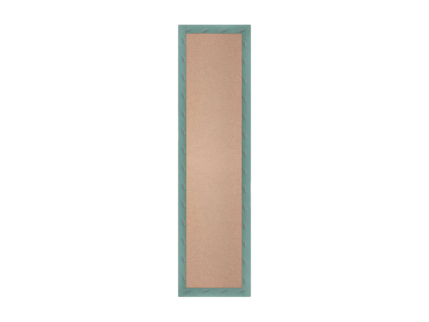 DHOME Panneaux Rembourrés en Velours Premium Autoadhésifs pour Mur Acoustique Absorbant Protection Contre les Chocs, Tete de lit (Turquoise, 60x30cm)