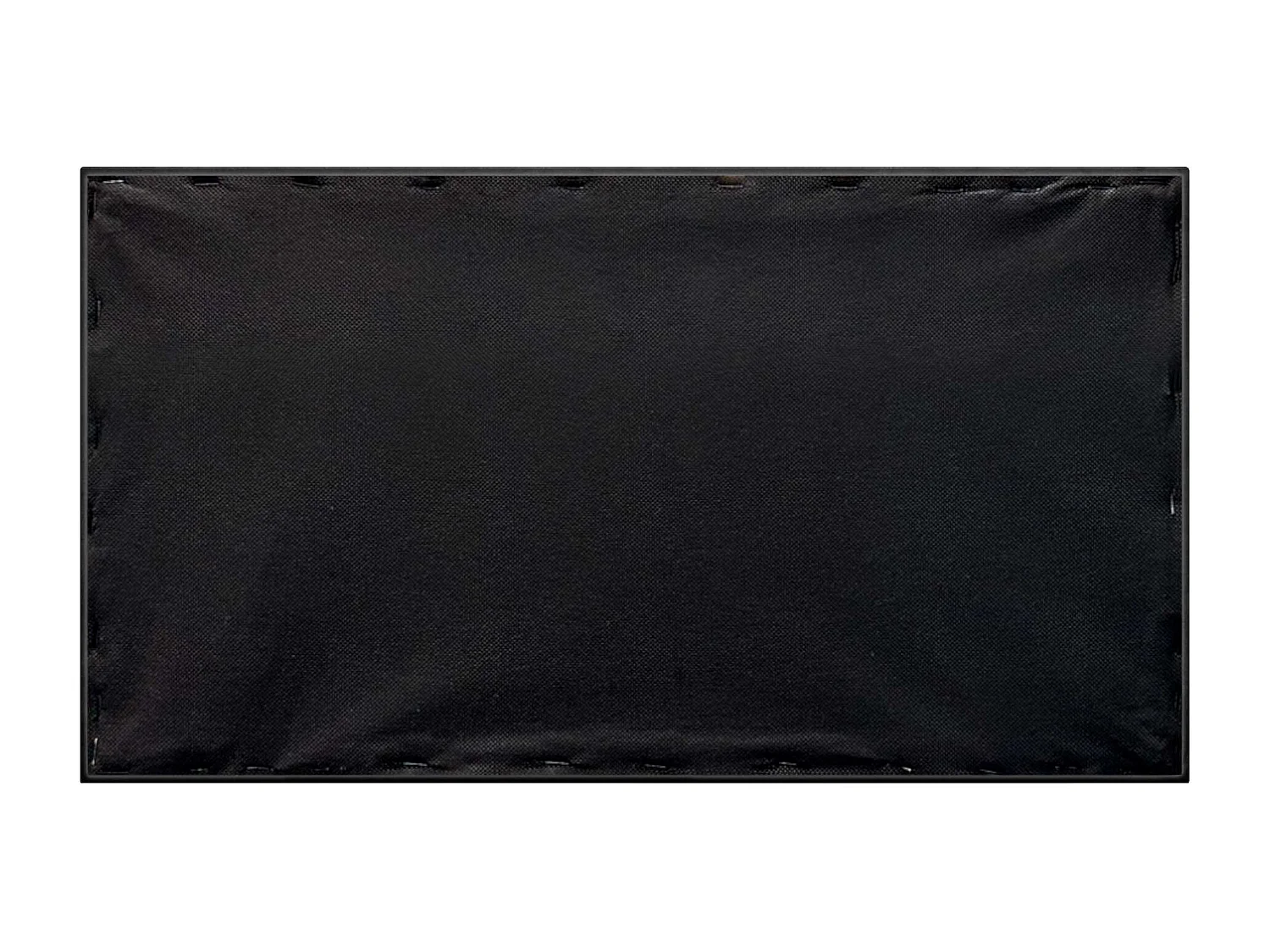 DHOME Panneaux Rembourrés en Velours Premium Autoadhésifs pour Mur Acoustique Absorbant Protection Contre les Chocs, Tete de lit (Noir, 60x50cm)