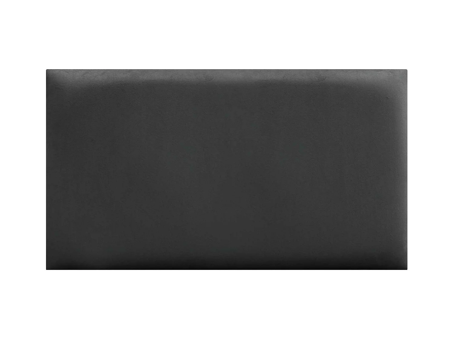 DHOME Panneaux Rembourrés en Velours Premium Autoadhésifs pour Mur Acoustique Absorbant Protection Contre les Chocs, Tete de lit (Gris Foncé, 60x50cm)