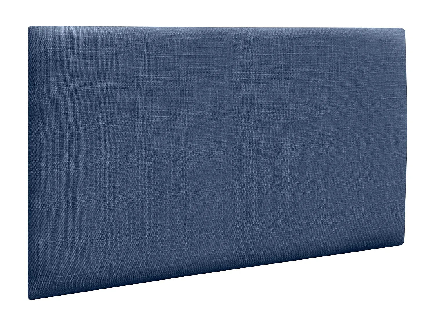 DHOME Panneaux Tapissés en Lin Autoadhésifs pour Mur Acoustiques Absorbants Protection Contre les Impacts Têtes de Lit Décoration (Bleu Marine, 50x40cm)