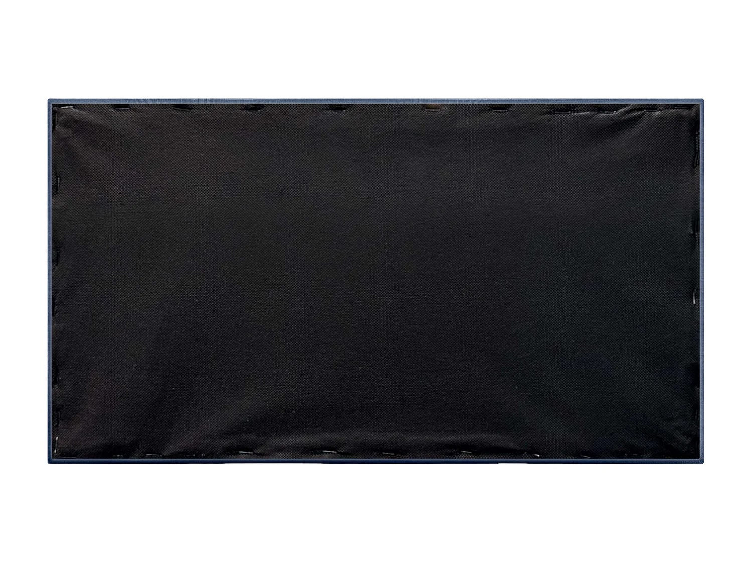 DHOME Panneaux Tapissés en Lin Autoadhésifs pour Mur Acoustiques Absorbants Protection Contre les Impacts Têtes de Lit Décoration (Bleu Marine, 50x40cm)