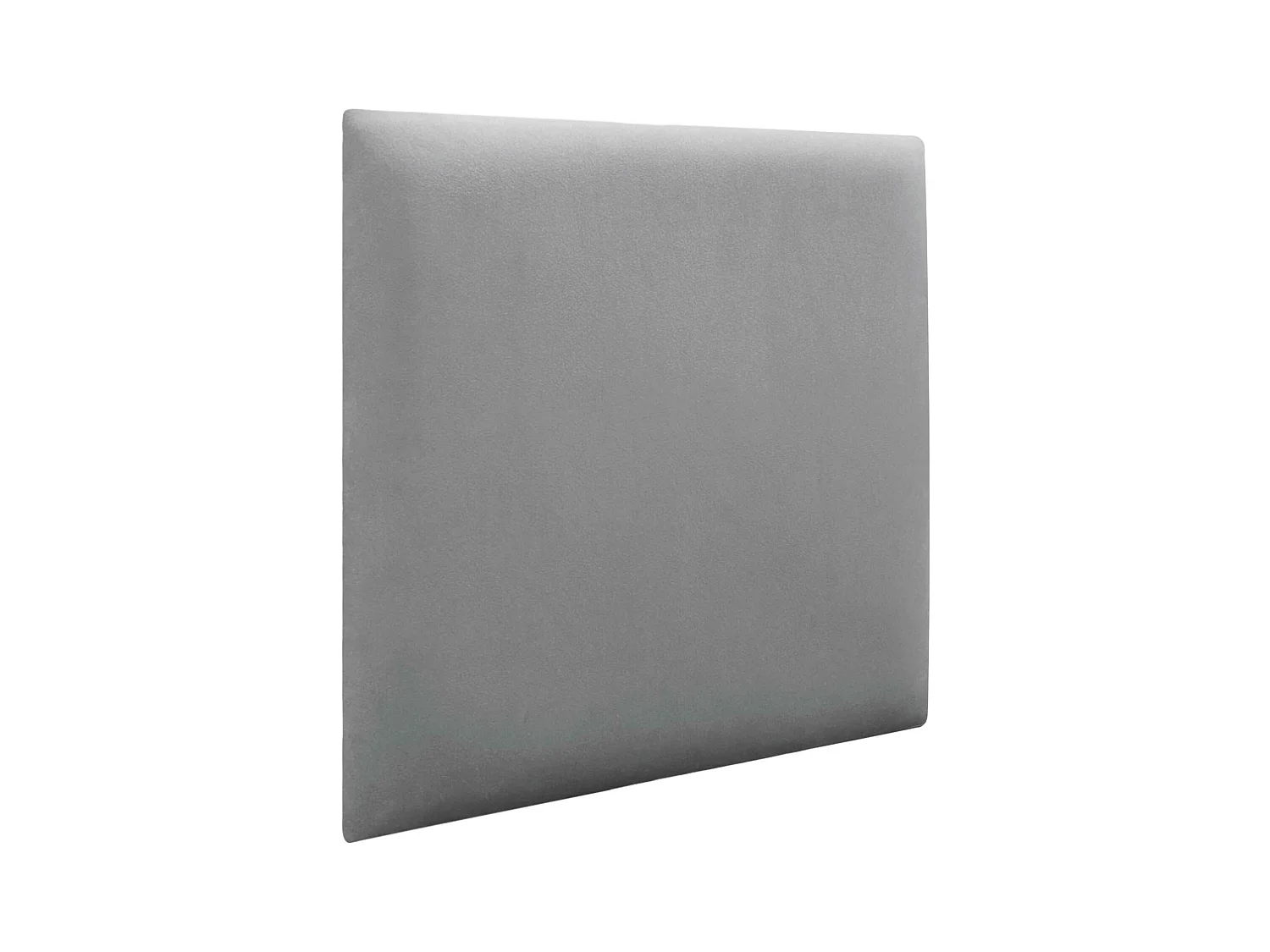 DHOME Gepolsterte Premium-Samtpaneele Selbstklebend für Wände Akustisch Schallabsorbierend Stoßschutz Kopfteil (Hellgrau, 50x50cm)