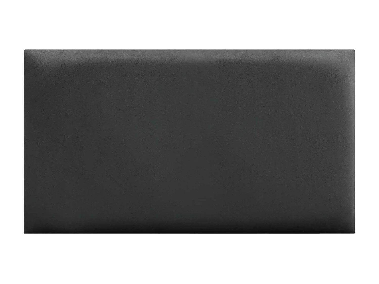 DHOME Panneaux Rembourrés en Velours Premium Autoadhésifs pour Mur Acoustique Absorbant Protection Contre les Chocs, Tete de lit (Gris Foncé, 50x30cm)